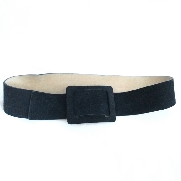 BETSY JOHNSON black square buckle belt - Picture 6 of 7